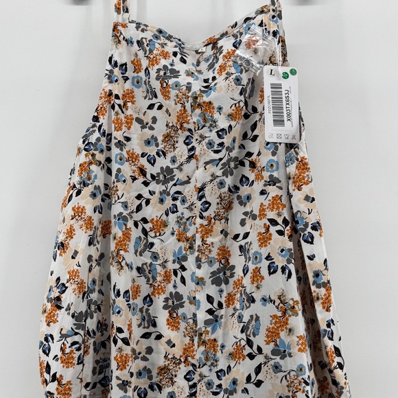 YESNO Womens Summer Whimsical Jumpsuits Wide Leg Overalls Baggy - Picture 1 of 9